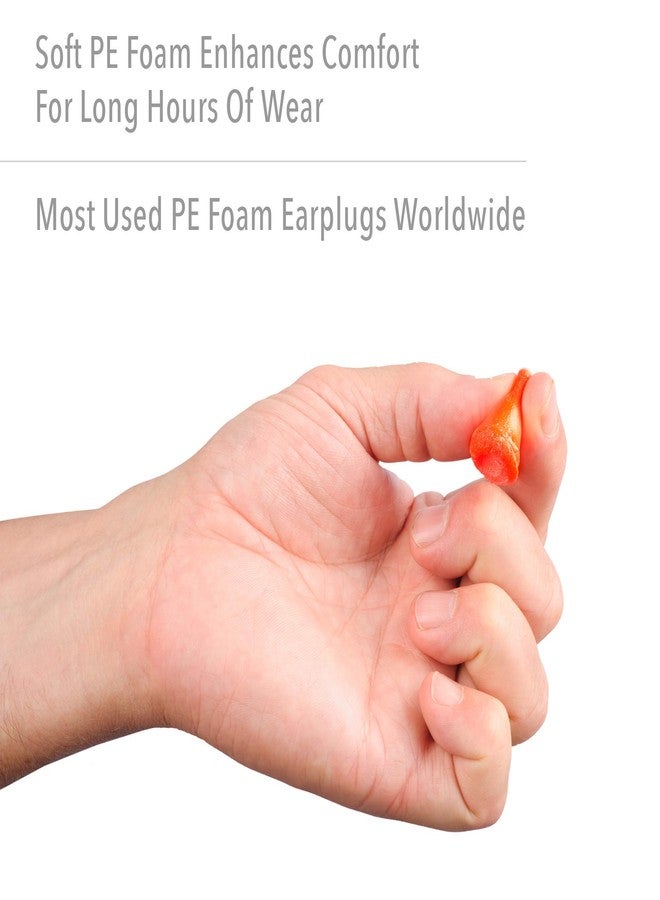 Howard Leight by Honeywell Maximum Disposable Earplugs Box, 200 Pair,Orange - Image 3